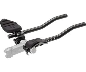 REDSHIFT Quick-Release Clip-On Bike Aero Bars, Bicycle Handlebar Rest, Aluminum Aerobar Extensions for Road, Triathlon, Mountain, Hybrid, Gravel Bikes, Cycling Biking Accessories Part, L-Bend