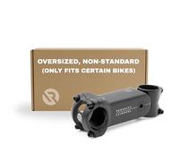 REDSHIFT ShockStop Suspension STEM for Oversized, Non-Standard 1-1/4in (31.8mm) Steerer Tubes, Shock-Absorbing Bike Handlebar STEM for Road, Gravel, Hybrid And E-Bikes (6 Degree x 80mm)