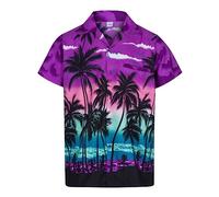 REDSTAR Camicia Hawai Uomo a Maniche Corte, Maglietta Hawaiana Uomo - Camicia Casual Maglietta Hawai - Camiciotto da Hawaiana Vestito Festa Camiciotto Estivo Addio al Celibato o Addio al Nubilato