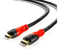 RedStar24 1 m cavo HDMI 2.0 - High Speed con Ethernet - UHD 2160p 4K @60Hz HDR ARC Ethernet 18Gbps 3D Full HD 1080p Dolby - nero 1 metro - per laptop, monitor, PS5, PS4 e altro ancora