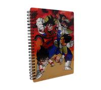 SD Toys Notebook con effetto 3D Dragon Ball Z Goku vs Vegeta