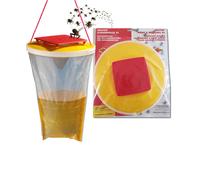 REDTOP Trappola per mosche XL Standard, 8 litri trappola biologica per mosche in sca