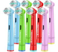 REDTRON Testine per spazzolino elettrico per bambini compatibili con Oral B, testina di ricambio per spazzolino per bambini per denti e gengive sensibili (Confezione da 8)