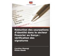 Réduction des usurpations d'identité dans le secteur financier au Kenya : vérification des signatures