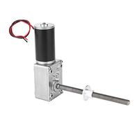 Reductor de tornillo sinfín con eje roscado de 8 mm y brida, motorreductor eléctrico de alto par, transmisión de tornillo sinfín de acero ultrasilenciosa para automatización de (Rapporto di riduzione