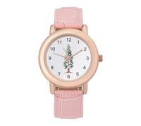 Redwood Tree - Orologio da polso da donna, alla moda, facile da leggere, sottile, al quarzo, stile casual