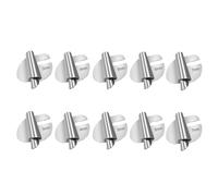 Reeatel 10x Piedino per Orlatore Arrotolato per Cucire Universale 5 Pezzi/Confezione 3mm-7mm Scorrimento Curvo, Piedino per Orlatore per Macchina da Cucire