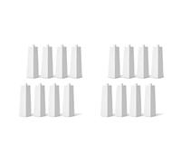 Reeatel 16 Angoli per Rivestimenti In Alluminio Esterni, Cappucci Angolari per Rivestimenti, Rivestimenti Angolari In Alluminio Lisci, 16 Chiodi In Metallo