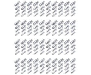 Reeatel 160 Pezzi M 4 M5 M6 M8 A Petalo, Dado A Vite Ad Espansione, per Parete Cava Plastica Polilegno Pannello Truciolato