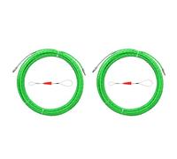 Reeatel 2pz 10M 33Ft Kit Estrattore per Cavi A Nastro da 4,5 mm in Pet Estrattore per Cavi Elettrici Attraverso Il Dispositivo di Infilatura della Guida del Filo della Parete