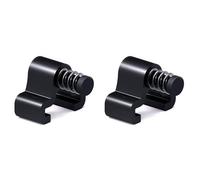 Reeatel 2X Fermo per Porta Scorrevole del Fienile, Fermi per Porta Regolabili, Accessori per per Binari di Ricambio