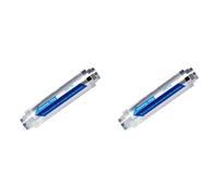 Reeatel 2X Filtro Anticalcare per Addolcitore D'Acqua Centrale per Tutta La Casa Previene La Formazione di Calcare Nelle Tubature 'Acqua Caldaie per WC Intelligenti Interfaccia 3/4