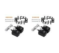 Reeatel 2X Kit di Sostituzione Staffe e Sensore di Sicurezza per Porta del Garage 820CB per 41A5034/ G801CB-P/801CB/041-0136