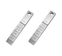 Reeatel 2X Pipefitter Tools 2130 Calibro Distanziatore per Tubi Piccolo Calibro A Gradini Calibro A Cuneo per Saldatura di Spaziatura Dei Tubi