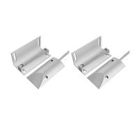 Reeatel 2X Sensore di Allarme con Interruttore Magnetico Contatti per Porta da Garage Sopraelevata con Staffa A L