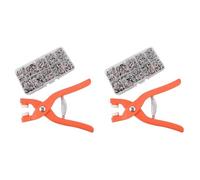 Reeatel 2X Set di Pinze per Strumenti per L'Installazione di Cinque Bottoni Ad, Set di Bottoni Automatici Invisibili, Il Set di Bottoni Cucitura È Adatto