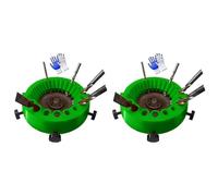 Reeatel 2X Trapano Multifunzione, Affilapunte per Trapano, Lucidatrice, Affilapunte per Trapano Elettrico, Parte di Rettifica, Smerigliatrice Angolare