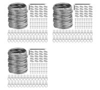 Reeatel 300 Pezzi Kit di Cavi per Appendere Quadri, 100 Piedi di Filo Resistente per Appendere Quadri per Cornici per Specchi Fotografici