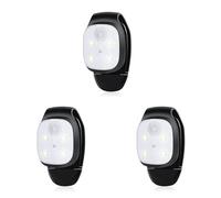 Reeatel 3X Outdoor Night Clip Lights Riflettente USB Ricaricabile LED Luce Running Gear Luce di Sicurezza In Esecuzione