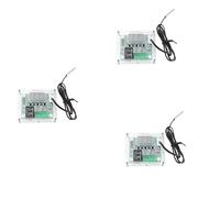Reeatel 3X W1209 DC 12V Termostato Controllo Temperatura Interruttore Termometro Controller con Display LED Digitale con Custodia