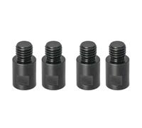 Reeatel 4 Pezzi da M14 A 5/8 Pollici-11 Adattatore Convertitore Filettatura Smerigliatrice Angolare Connettore Albero per Punte Diamantate