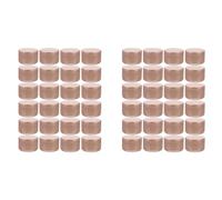 Reeatel 48 Etichette Decorative per Vasetti di Candele Barattoli di Stoccaggio Vuoti Barattoli di per Candele Portacandele Contenitori di Rotondi, C