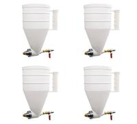 Reeatel 4X per Pareti Esterne, per Pietre Reali, Spruzzatore Rivestito In Plastica Spruzzatore di Mortaio per Cemento Spruzzo di al Lattice