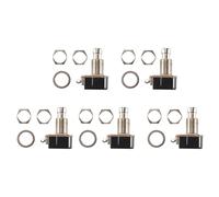 Reeatel 5 interruttori a pedale per chitarra, 2 pin, SPST, effetti momentanei, a pulsante