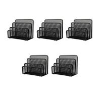 Reeatel 5X Desk Mail Organizer Portadocumenti per Piccoli File Organizer per Lettere Documenti/Archiviazione/Cartelle/Organizer per Desktop