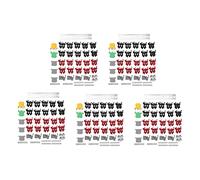 Reeatel 5X Morsettiera Kit Morsetti DIN Rail + Blocchi di Terra + Rail Nel Alluminio + Staffe Terminali + Cover Terminali + Kit Ponticelli