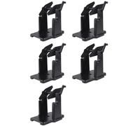 Reeatel 5X Porta Etichette per Rotoli Esterni, Supporto per Carta Impilata un Modulo Continuo 2 nel 1 per Stampante Termica per Etichette da Tavolo