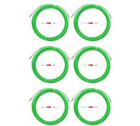 Reeatel 6 Set 10M 33Ft Kit Estrattore per Cavi A Nastro da 4,5 mm in Pet Estrattore per Cavi Elettrici Attraverso Il Dispositivo di Infilatura della Guida del Filo della Parete