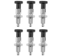 Reeatel 6X M10 Perno del Pistone di Indice Autobloccante 'Acciaio Inossidabile con la Funzione di Bloccaggio di Auto