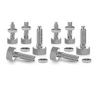 Reeatel 8 Perni A Sgancio Rapido Della Maniglia, Perno Di Bloccaggio A Sgancio Rapido, Pistone A Molla Retrattile, Kit Di Blocco M6 per Cassetta Degli Attrezzi Di Rotolamento