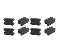 Reeatel 8 Pezzi Distanziali In Gomma per Molle Elicoidali, Kit di Rinforzo per Molle Elicoidali Anteriori per Carichi Pesanti per Sollevamento Molle Elicoidali da 2,5 Pollici