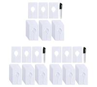 Reeatel 90 Divisori per per Appendere I Vestiti- Divisori Rettangolari per Le Dimensioni 'Abbigliamento, Set di Divisori per con Pennarello