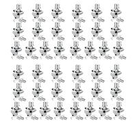 Reeatel Confezione da 40 Kit di Valvole per Rubinetti di con Valvole Perforanti BPV-31 Regolabili per Condizionatori D'Aria HVAC Tubi da 1/4 Pollici, 5/16 Pollici, 3/8 Pollici