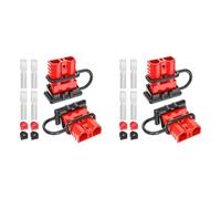 Reeatel Connector, 120A 2-6 Gauge Batteria Quick Connect 12V-36V Plug Batteria Quick Connect (4 Pezzi)