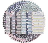 Reeatel Fogli per raccoglitori di bilancio, 60 pezzi, organizer per budget e gestione delle finanze, libro mastro e banconote