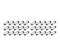 Reeatel La Clip per Appunti da 100 Pezzi Può Essere Installata Clip per Lavagna Clip per Appunti Clip per Cancelleria Clip nel Metallo Clip un Molla Cartella per Scuola