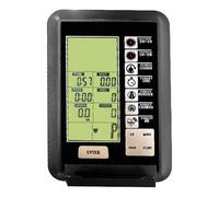 Reeatel Monitor per Bici da Allenamento Air Bike Computer per Bicicletta Contachilometri per Bicicletta per Allenamento Dati Display con Frequenza Cardiaca