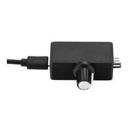 Reeatel Regolatore velocità Ventola A 4 Pin da 12V, Regolatore di velocità del Motore CC, Modulazione di Larghezza di Impulso PWM, Interruttore di Controllo Dissipatore DIY, Tipo C