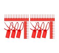 Reeatel Sigilli Antimanomissione In Plastica da 600 Pezzi, Fascette con Cerniera Numerate Etichette di Sicurezza Sigilli di Sicurezza Segnaletica Autobloccante Usa e Getta 250 mm