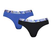 Reebok 102086 Slip da Donna Greta Crushed, Nero, M