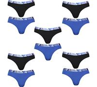 Reebok 142514 Pack 10 Slip da donna in colore blu cobalto/nero