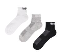 Reebok - 3 Paia Sports Essentials Ankle Socks, Taglia: 46-48