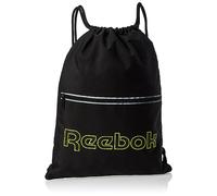 Reebok Adisson Zaino Sacco con cerniera Nero 35 x 44 cm Poliestere 15,4 L, Nero, Taglia unica, Zaino Sacco Con Cerniera