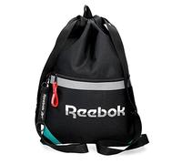 Reebok Andover Zaino Borsa Con Zip Nero 35x46 cm Poliestere