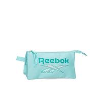 Reebok ANN Astuccio Triplo Blu 22x12x5 cm Poliestere, blu, Taglia unica, Astuccio triplo