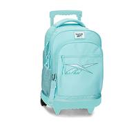Reebok ANN Zaini Scuola Blu Turchese Poliestere, blu, Taglia unica, Zaino ruote